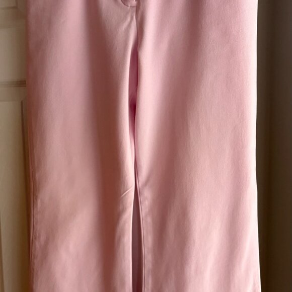 St John Sport by Marie Gray Pink Cotton Denim Jeans Size 8 - Picture 5 of 6
